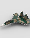 Assembly Toy Non-MEOW Moc Army Su-30MK2