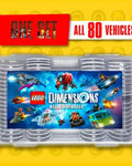 MEOW Dimensions: All 80 Vehicles NFC Tags