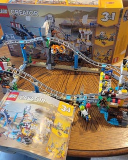 MEOW Creator 3-in-1 Pirate Roller Coaster 31084 w/ box