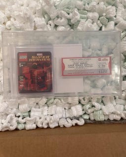 MEOW 2013 SDCC Exclusive Spider-Man Winning Ticket Graded 95.3 Rare Collectible Figure