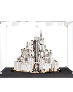 Acrylic Display Case for The Lord of the Rings: Minas Tirith 11377 Brick Model Space-Saving Fast Shipping Dust Protection