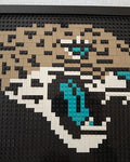 Jacksonville Jaguars Brick Wall Art Framed