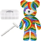 Bear Building Blocks Set (4500 Pieces) with Storage Box