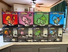MEGA Pokémon Pixel Art Building Sets Lot Charmander Mew Bulbasaur Squirtle 4pc