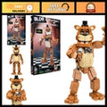 Five Nights at Freddy's Building Set - 11-Inch Articulated Freddy Fazbear Figure