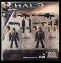 Halo Mega Bloks NMPD Police Customizer Pack Brand New Damaged Packaging READ