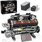 V12 Engine Building Set for Adults and Teens 14+, 1409 PCS Motorized Mechanic...