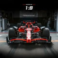 New Ferrari SF-24 F1 Racing Car 1:8 1361Pcs Technical Building Blocks Model Set