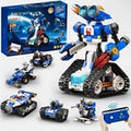 Apitor Robot J Code J 6-in-1 STEM App-Controlled Motorized Blocks Set 480pc