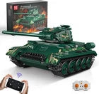 Mould King 20015 Remote Control T-34 Tank Army Building Block Toy Set