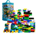 Dimple 600-Piece Soft Kid-Friendly Multi-Colored Building Blocks Set w/ Train