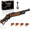Sosuy Building Block Gun Sets, M1887 1:1 DIY Shootable Shotgun Model Guns