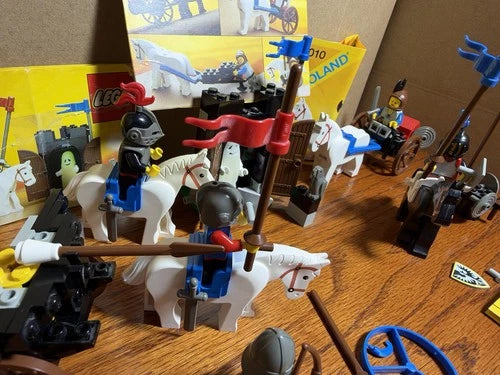 LEGO Castle: 6034, 6010, 6021, 6012 Sets Lot 99% Complete