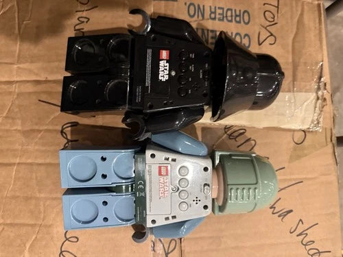 LEGO Star Wars Electronic Minifigures Lot of 2 Darth Vader & Boba Fett