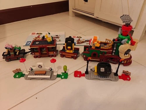 MEOW 71437 Super Mario The Bowser Express Train Complete No Box