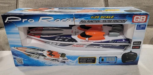 Golden Bright Pro Racer 1:25 Scale Remote Control Boat Speedclub 127 RC