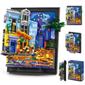 2678PCS 3D Framed Art Building Blocks Set LED Light Wall Display Decor 14+