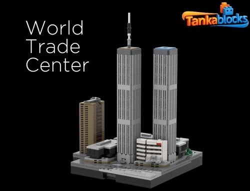 MOC-173724 World Trade Center Building Blocks 1107 pcs Gift Model set