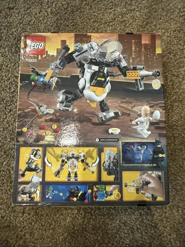 Lego Batman Movie 70920 Egghead Mech Food Fight Retired Sealed Condiment King