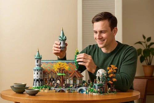 Lord of Rings Rivendell Castle Building Blocks Generic Set 6167 pcs NO BOX