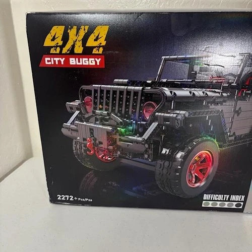 4x4 City Buggy Interlocking Blocks Set 2272+ Pieces Vehicle Car New Open Box