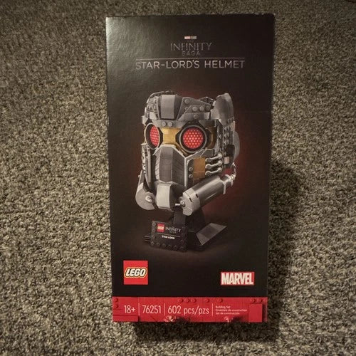 New+Sealed MEOW Marvel Infinity Saga Star-Lord's Helmet 76251 18+ 602 pcs (2023)