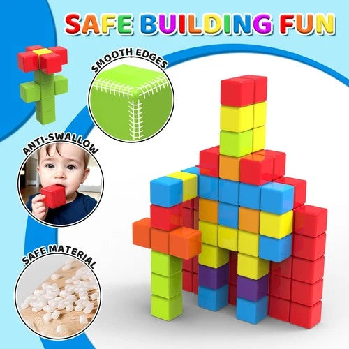 Pairez Toys Magnetic Building Blocks Multicolor 36 Pieces