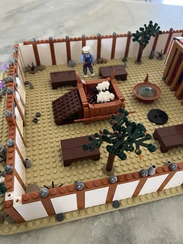 Bible Bricks Sanctuary Wilderness Tabernacle 596pc Leg.0 Compatible Bible toys