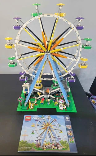LEGO Creator Expert Ferris Wheel 10247 Complete Set 2464pcs