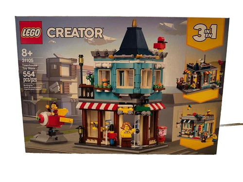LEGO CREATOR: Townhouse Toy Store (31105)- Sweet little summertime set, Sealed!