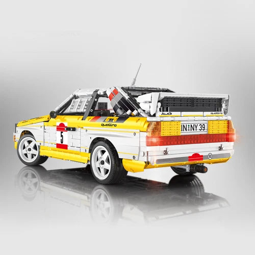 1:8 Scale Audi Sport Quattro S1 Rally Car 1984 Building Blocks 3887PCS
