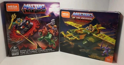 2018-2020 MegaConstrux Masters of the Universe Bundle MOC & MIB