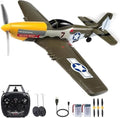 P51D Mustang RC Airplane 2.4GHz 4CH Ready to Fly - 6-Axis Gyro Stabilization