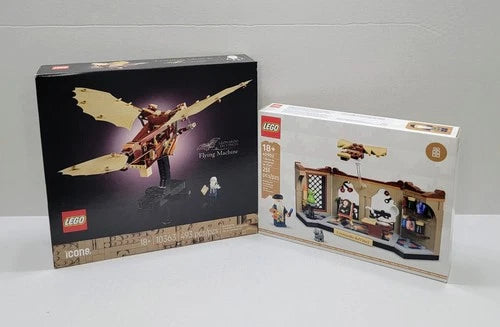 LEGO Icons: Leonardo Da Vinci's Flying Machine 10363 BUNDLED w/40902 GWP NISB