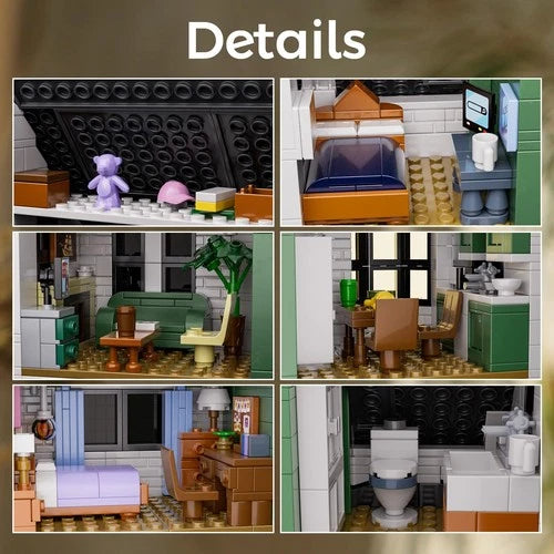 Bella House Building Block Set Romance Film Architecture Fans Kit Compatible ...