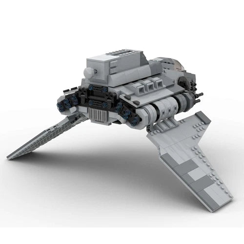 Modubrix Moc Building Blocks Republic Nu-class Attack Shuttle Set Bricks Toy Kit