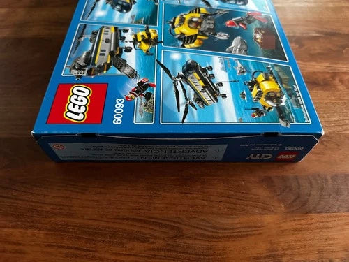 LEGO City Deep Sea Helicopter (60093) NEW, RARE