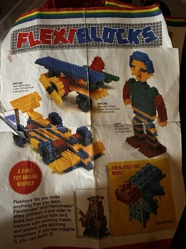 Flexi Blocks - 634 Pieces- by Flexi toys