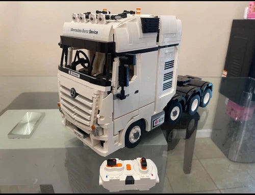 Building Block Set ShineYU YC-QC007 Mercedes Benz ACTROS Heavy Semi RC 2949pcs