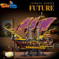 MOC FUTURE PIRATE SERIES Pirate ship Building Blocks Set Toys Gift 2285 pcs