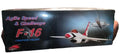 Ultrafly F-16 Fighting Falcon RC Airplane Kit Open Box. Read