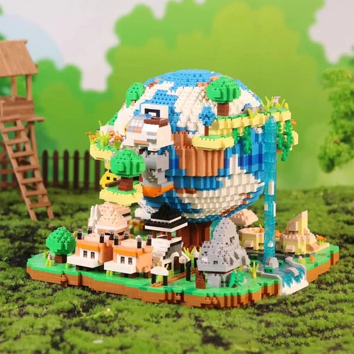Architecture Global Village Micro Building Blocks Set（5452PCS） - A
