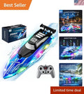 Exciting LED Remote Control Boat for Kids - Perfect for Pool Racing & Family Fun