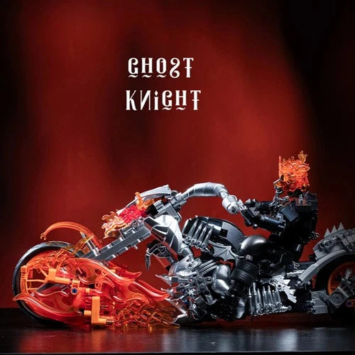 MOC Ghost Rider Motor Bike Building Blocks 1436pcs Super Heroes Movie Bricks Set