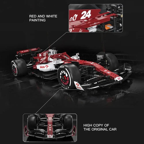 C64005W CaDA Alfa Romeo F1 Team ORLEN C42 education building block sets toy