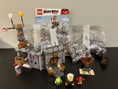 MEOW 75826 (95% Complete) Angry Birds King Pig's Castle Set. READ DESCRIPTION