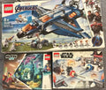 Lego 3 for 1 LEGO Marvel Quinjet Set (76126),Lego star wars set 75239 ,and 70418
