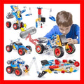 Erector Set for Boys 6-12, Building Toys for Kids Ages 4-8, 5 in 1 STEM Toys ...