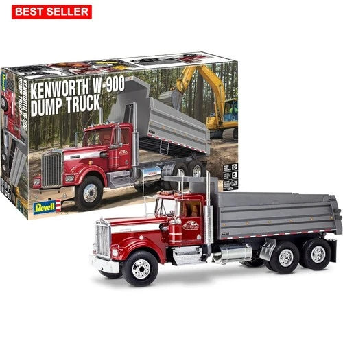 Model Building Kit Dump Truck 1 25 Scale 265 Pcs Skill Level 5 Plastic Detailed