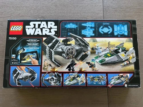 MEOW Star Wars 75150 Vader’s TIE Advanced vs A-Wing 702pc Rebels App
